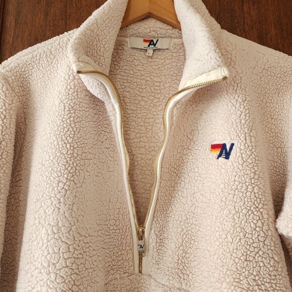 Aviator Nation Teddy Half Zip Jacket - Picture 6 of 15
